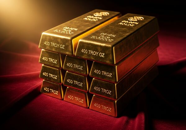 Premium gold bullion bars at Hatton Bullion